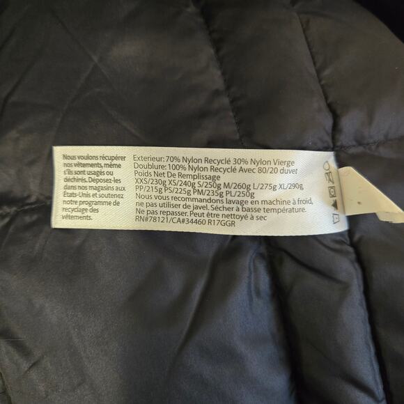 Eileen Fisher Black Puffer Coat - Picture 9 of 11